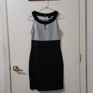 Black & Silver Dress